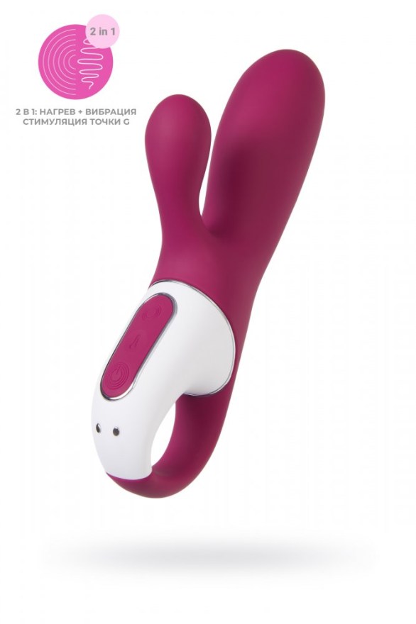 vibratorsatisfyerhotbunnysfunktsieynagrevakrasnyy175sm